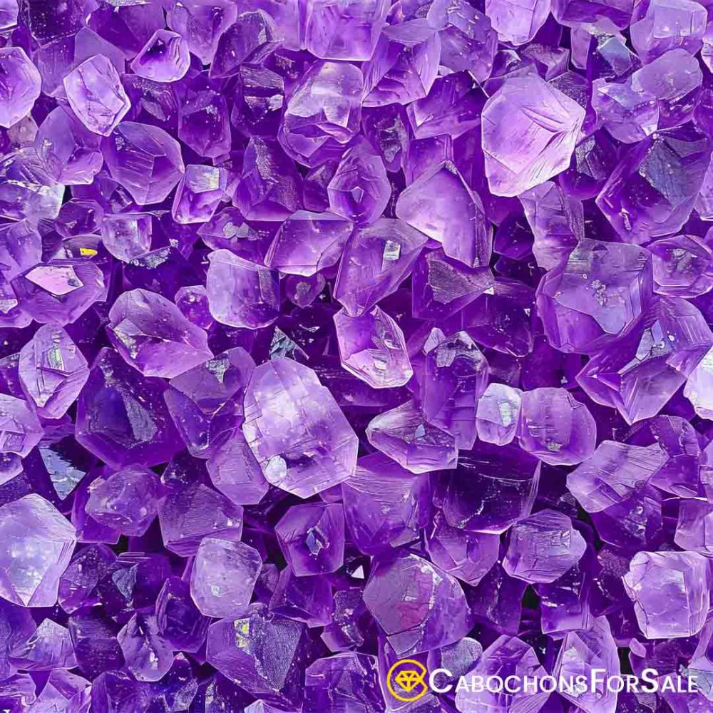 Amethyst crystals