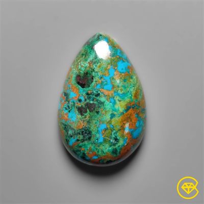 Parrot Wing Chrysocolla Cabochon