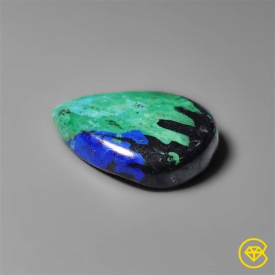 Congo Azurite Malachite Cabochon