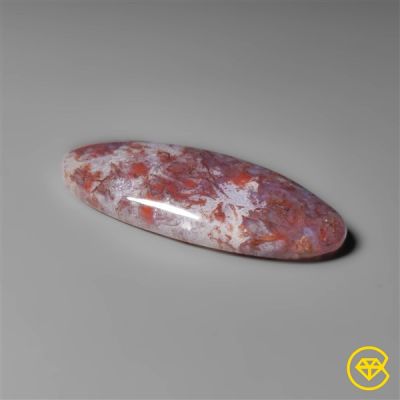 Red Moss Agate Cabochon