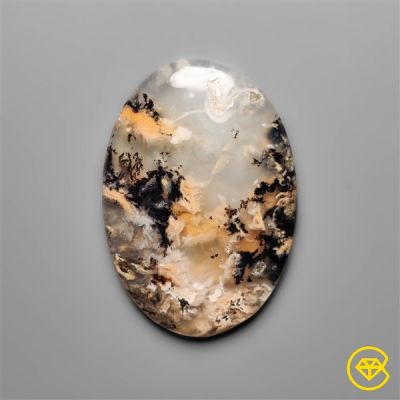 Australian Tiger Dendritic Agate Cabochon