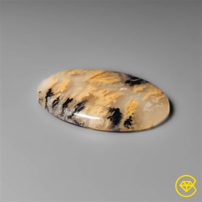 Australian Tiger Dendritic Agate Cabochon