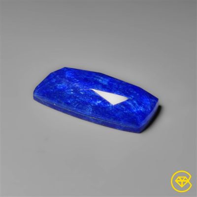Rose Cut Himalayan Quartz With Lapis Lazuli Doublet