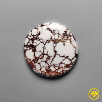 Wild Horse Magnesite Round Cabochon