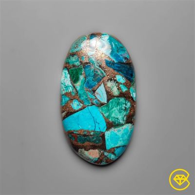 Copper Chrysocolla Mosaic