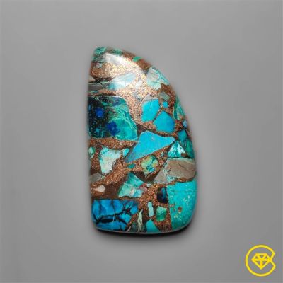 Copper Chrysocolla Mosaic