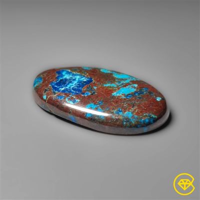 Hematite Chrysocolla Cabochon