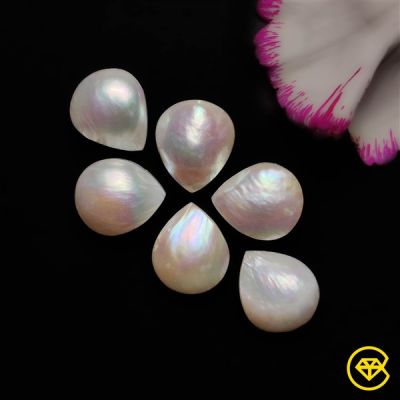 14X12 mm Rare Large Freshwater Pearls Teardrop Calibrated Lot