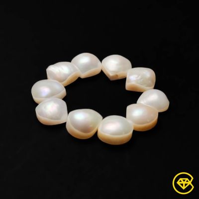 9X9 mm Freshwater Pearls Teardrop Calibrated Lot