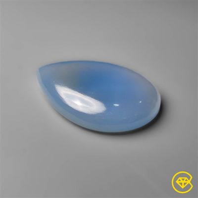 Namibian Blue Chalcedony Cabochon