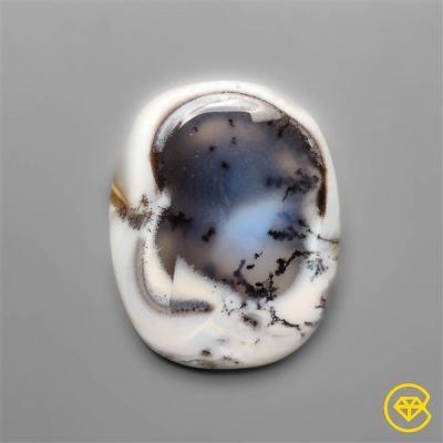 Dendritic Opal Cabochon