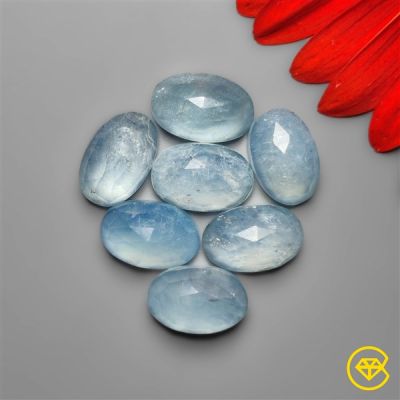 Rose Cut Aquamarine Calibrated Lot