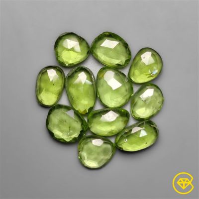 Rose Cut Arizona Peridots Lot