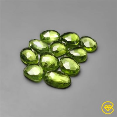 Rose Cut Peridots Lot