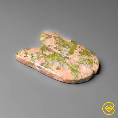 Unakite Jasper Pair