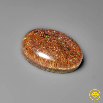 12 Carat Andamooka Matrix Opal Doublet 18X14X5 mm From Australia