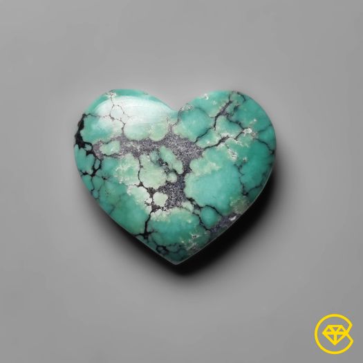 Hubei Turquoise Heart Carving