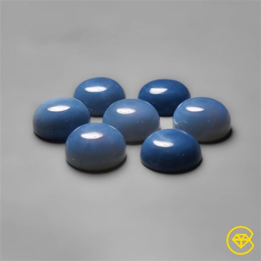 10X10 mm Owyhee Blue Opal Calibrated Cabochons Calibrated Lot