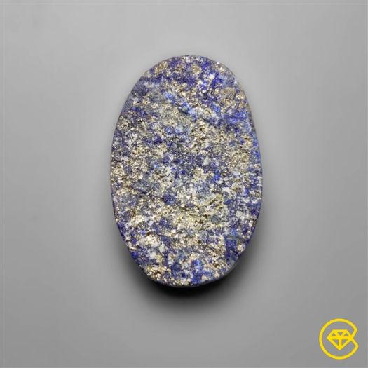 Raw Face Lapis Lazuli With Pyrite Inclusions(Flat Back)