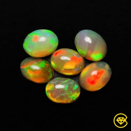 Calibrated 6x8mm Ethiopian Opals Lot