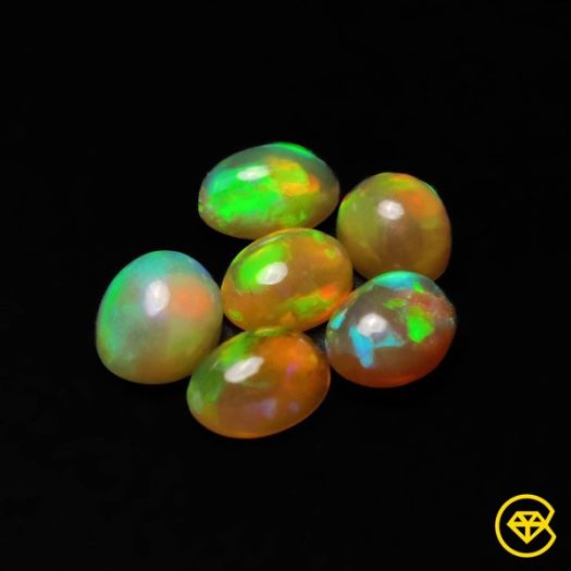 Calibrated 6x8mm Ethiopian Opals Lot