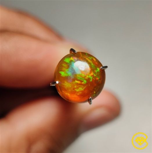 Mexican Fire Opal Cabochon