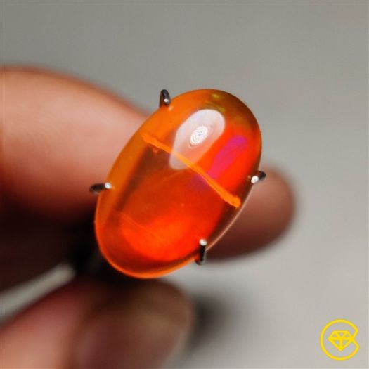 Mexican Fire Opal Cabochon