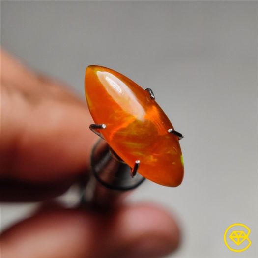 Mexican Fire Opal Cabochon