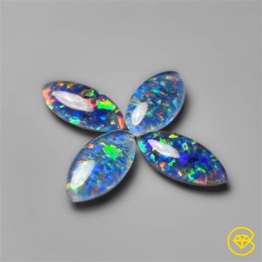 Australian Opal Doublet Calibrated Lot