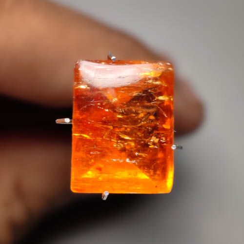 13 ct Imperial Topaz 14X10X8 mm Natural From Brazil