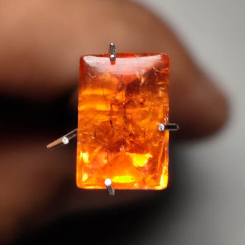 4 ct Imperial Topaz 10X6X5 mm Natural From Brazil