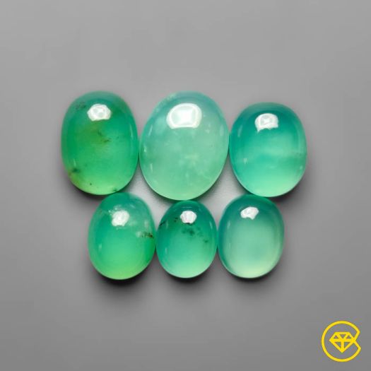 Gemmy Chrysoprase Lot