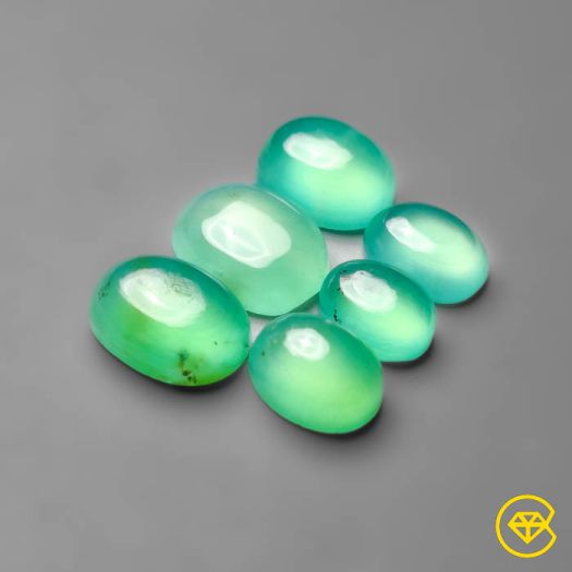 Gemmy Chrysoprase Lot