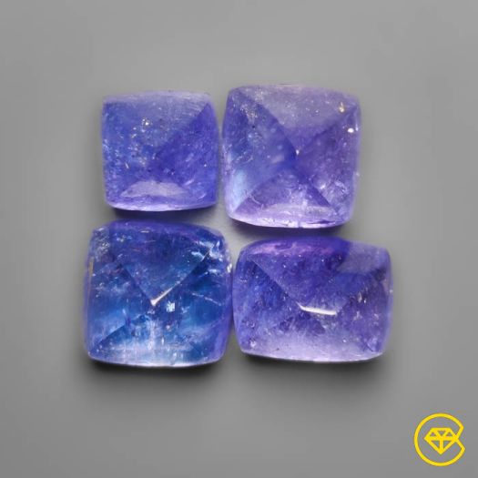 Tanzanite Sugar Loafs Lot