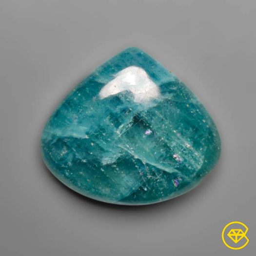 39 Carat Aquamarine Cabochon 25X28X7 mm From Africa