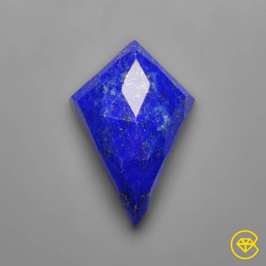 5 ct Rose Cut Lapis Lazuli 17X12X5 mm From Afghanistan