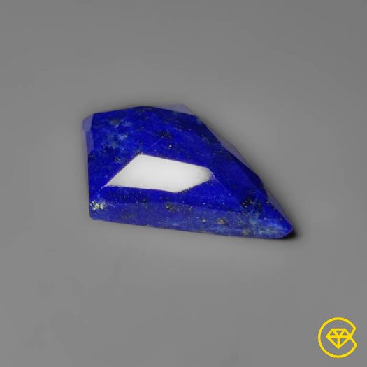 5 ct Rose Cut Lapis Lazuli 17X12X5 mm From Afghanistan