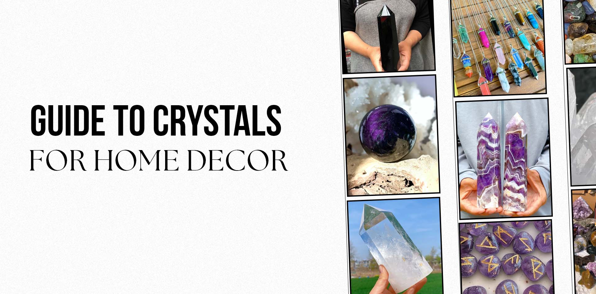 Guide To Crystals For Home Decor